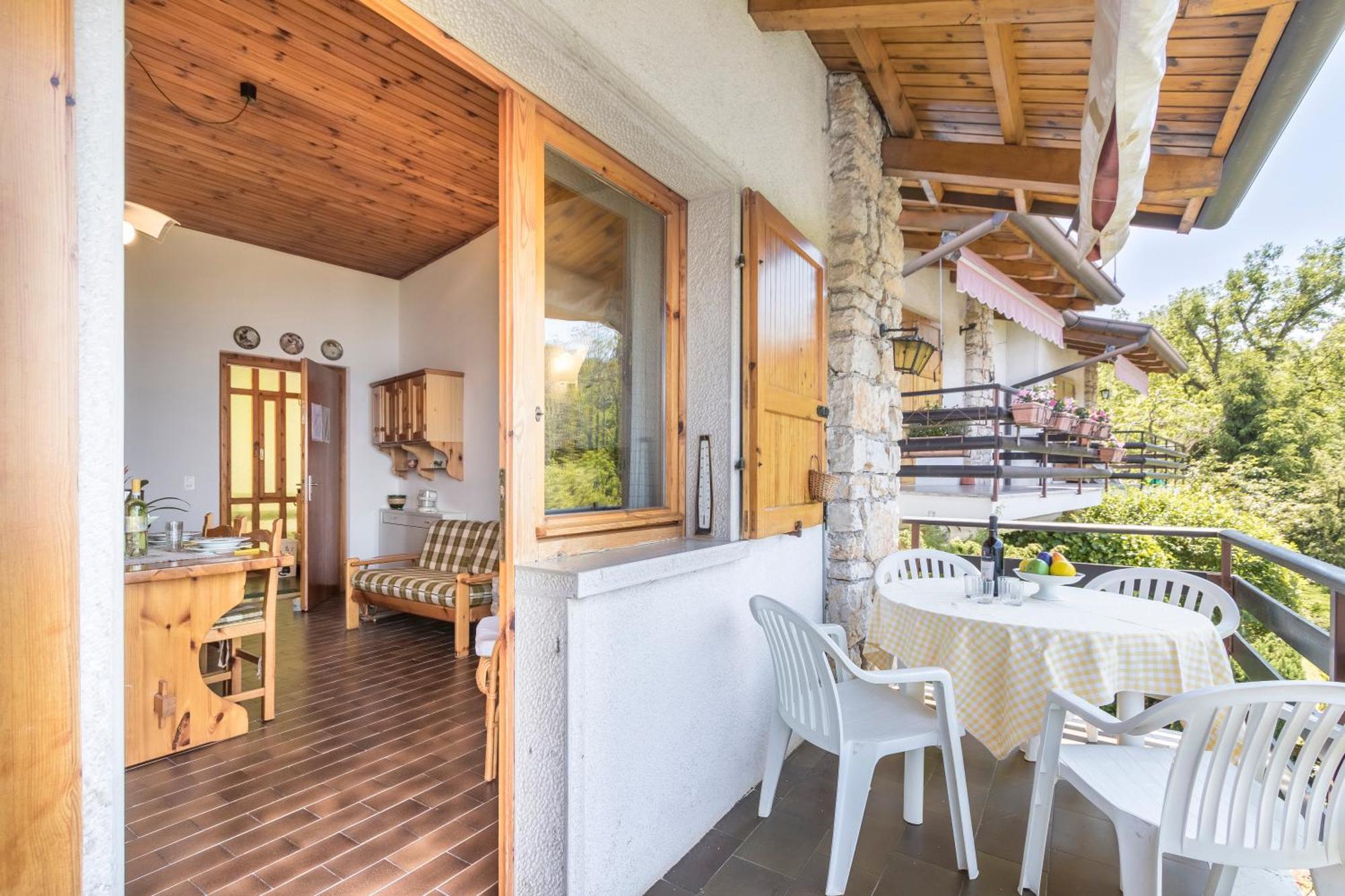 Apartamento Casa Bella Vista Mit Balkon San Zeno di Montagna Exterior foto